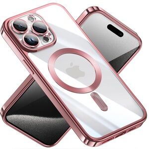 Stylish Rose iPhone 15 pro max Case